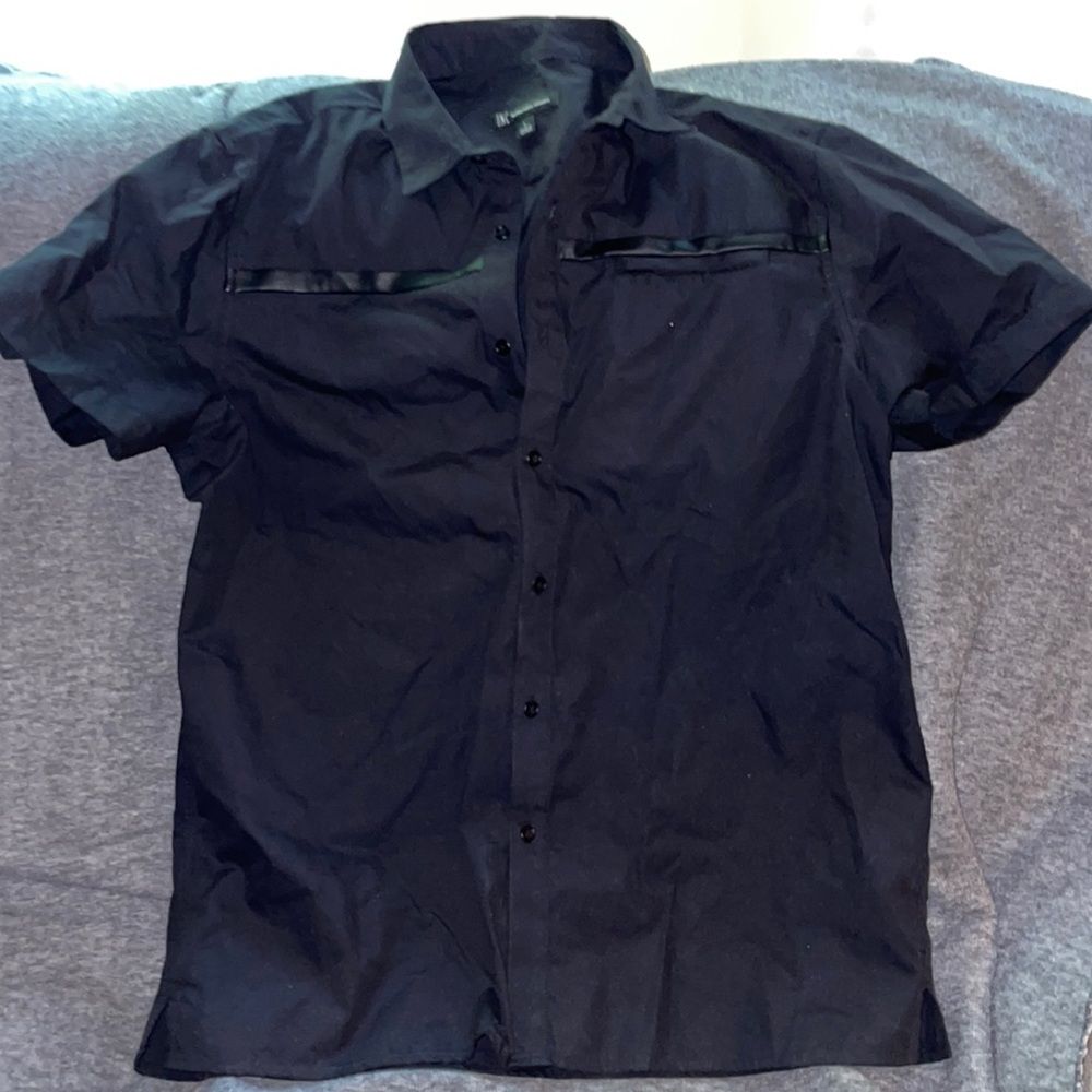 INC International Concepts Mens short sleeve shirt size Large